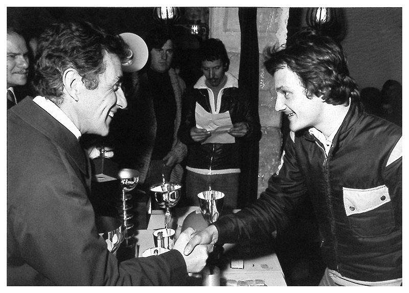 Premiazione alla Bottega del vino di San Giusto a Trieste della manifestazione di Gimkana, organizzata dal MCT G. Parlotti